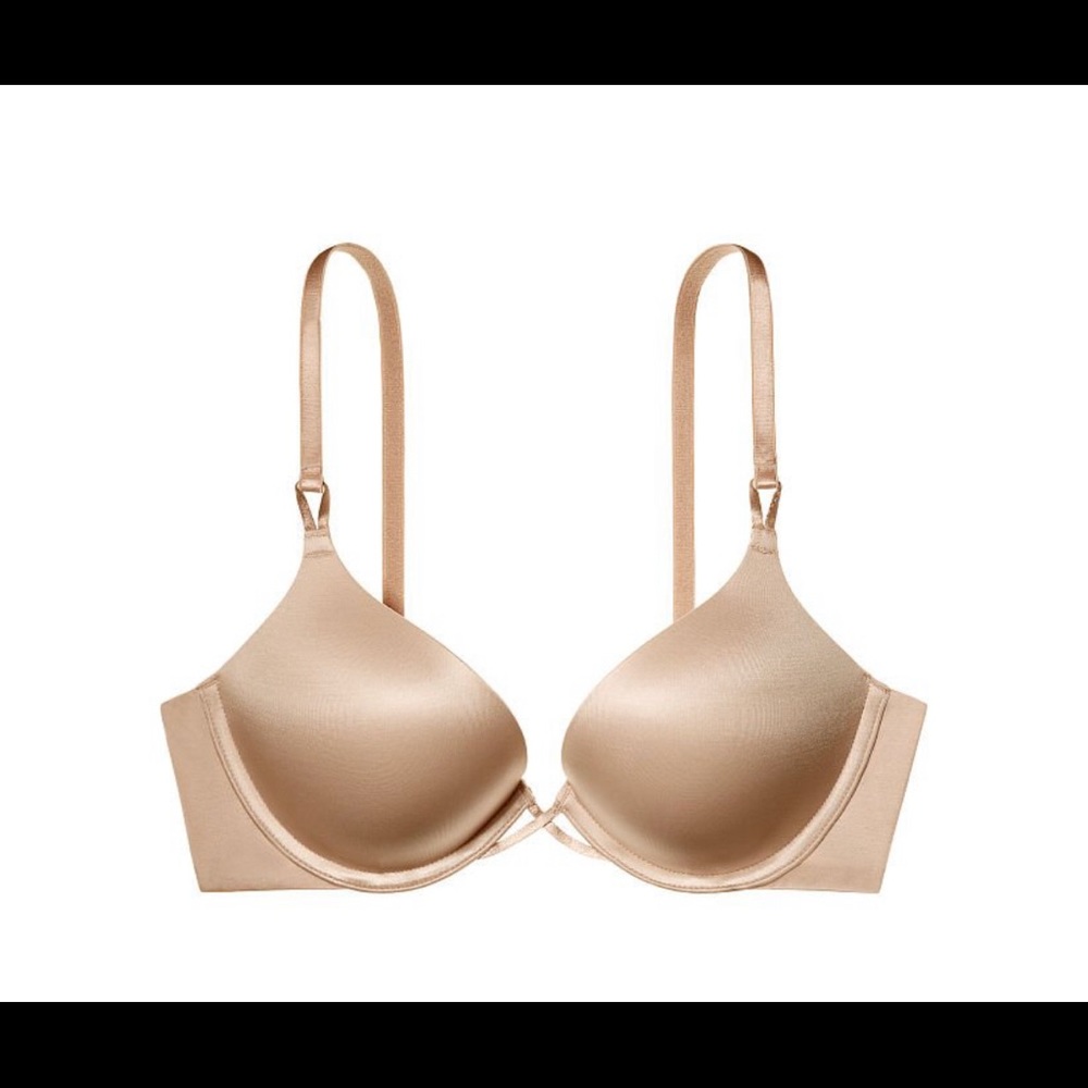 Victoria’s Secret 34D Bombshell add 2 sizes. Nude